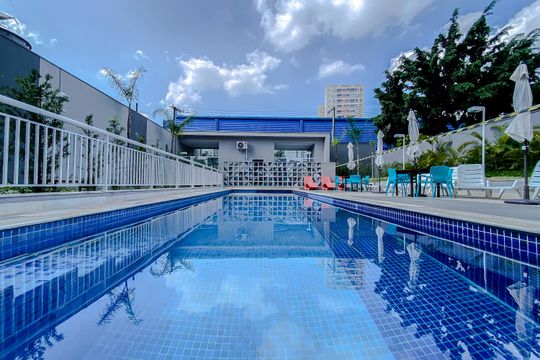Área comum - Piscina de apartamento à venda com 1 quarto, 37m² em Quarta Parada, São Paulo