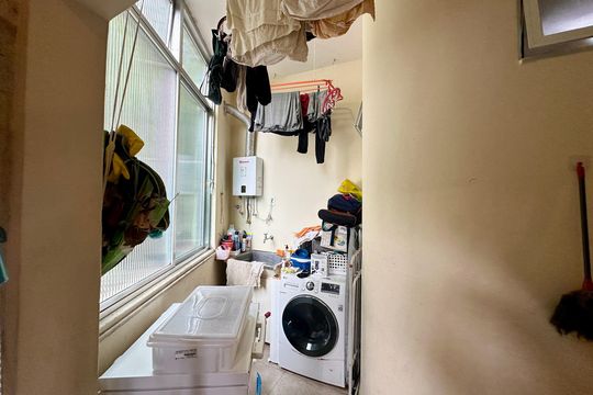 Área de Serviço de apartamento à venda com 2 quartos, 118m² em Cosme Velho, Rio de Janeiro