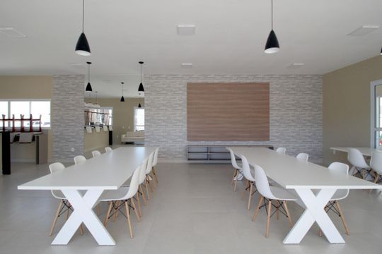 Área comum de apartamento para alugar com 2 quartos, 61m² em Granja Olga, Sorocaba