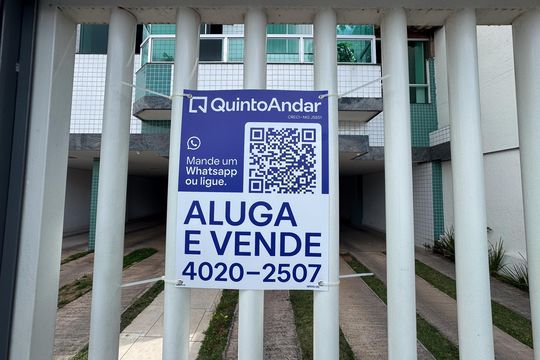 plaquinha instalada - NRHU- 93 de apartamento à venda com 3 quartos, 230m² em Riacho das Pedras, Contagem