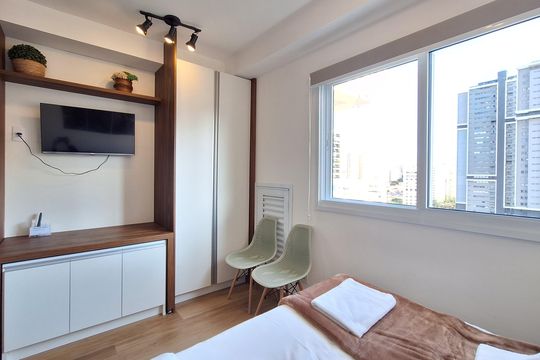 Quarto  de kitnet/studio para alugar com 1 quarto, 20m² em Água Branca, São Paulo