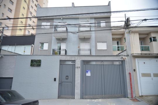 Fachada do Prédio de apartamento à venda com 2 quartos, 80m² em Vila Valparaíso, Santo André
