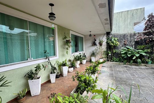 Quintal de casa de condomínio à venda com 4 quartos, 450m² em Vargem Grande, Rio de Janeiro