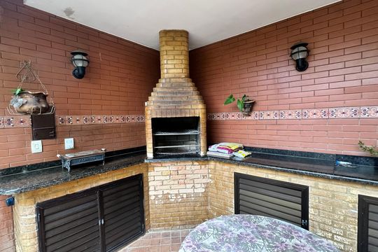 Churrasqueira de casa de condomínio à venda com 4 quartos, 450m² em Vargem Grande, Rio de Janeiro