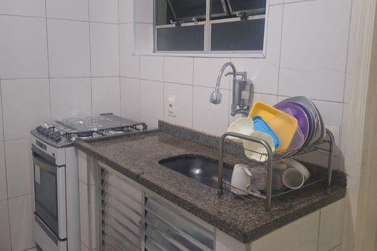 Cozinha  de apartamento à venda com 2 quartos, 76m² em Belenzinho, São Paulo