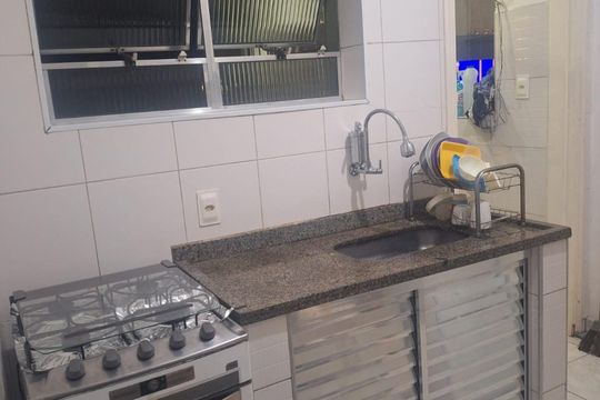 Cozinha  de apartamento à venda com 2 quartos, 76m² em Belenzinho, São Paulo