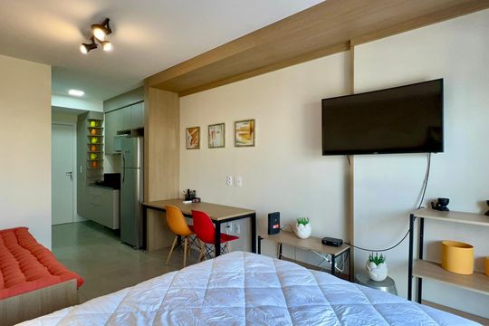 Quarto de kitnet/studio à venda com 1 quarto, 28m² em Pinheiros, São Paulo