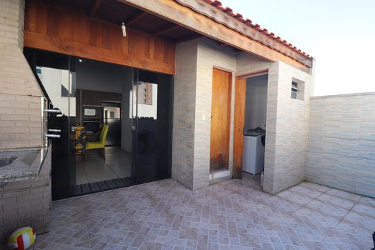 Espaço Gourmet de apartamento à venda com 3 quartos, 100m² em Vila Linda, Santo André