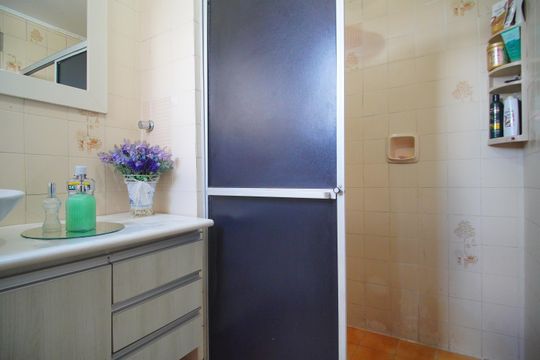 Banheiro de apartamento à venda com 2 quartos, 85m² em Pátria Nova, Novo Hamburgo