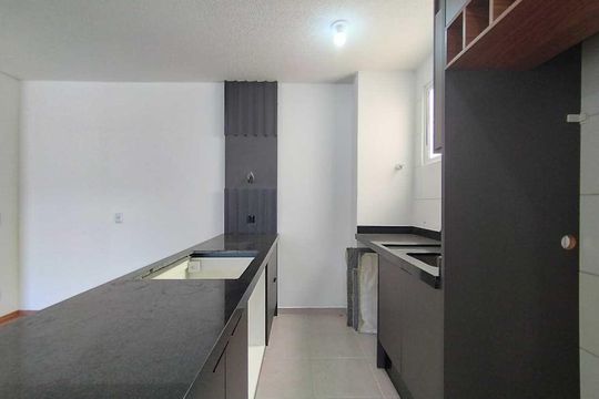 Cozinha de apartamento para alugar com 2 quartos, 55m² em Operário, Novo Hamburgo