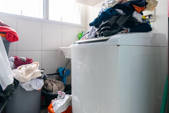 Área de Serviço de apartamento à venda com 3 quartos, 110m² em Vila Guarani, São Paulo