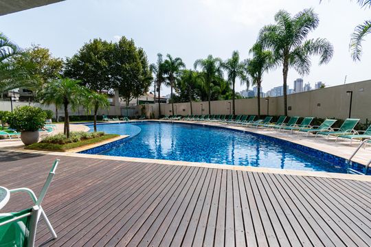 Área comum - Piscina de apartamento à venda com 3 quartos, 110m² em Vila Guarani, São Paulo