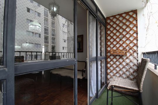 Varanda de apartamento à venda com 2 quartos, 99m² em Vila Uberabinha, São Paulo