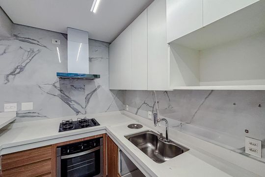 Cozinha de apartamento à venda com 2 quartos, 85m² em Tatuapé, São Paulo