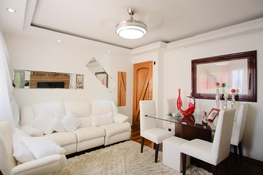 Sala de apartamento à venda com 2 quartos, 60m² em Vila Carrão, São Paulo