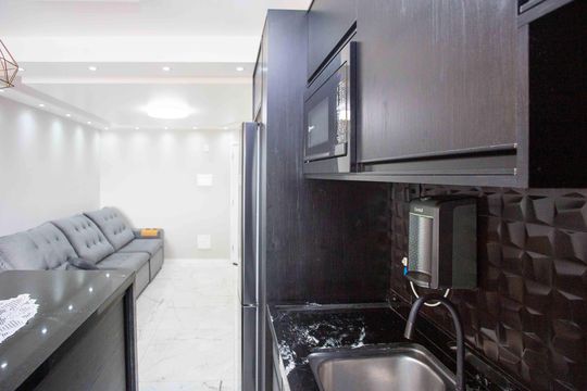 Cozinha de apartamento à venda com 2 quartos, 55m² em Centro, Diadema