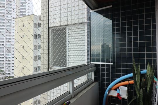 Sala Sacada  de apartamento à venda com 3 quartos, 82m² em Vila Lusitania, São Bernardo do Campo
