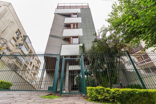 Fachada de apartamento à venda com 2 quartos, 128m² em Jardim do Salso, Porto Alegre