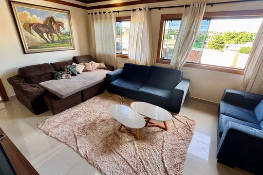 Sala de casa de condomínio à venda com 4 quartos, 260m² em Taguatinga Norte (Taguatinga), Brasília