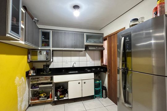 Cozinha de casa à venda com 2 quartos, 60m² em Arroio da Manteiga, São Leopoldo