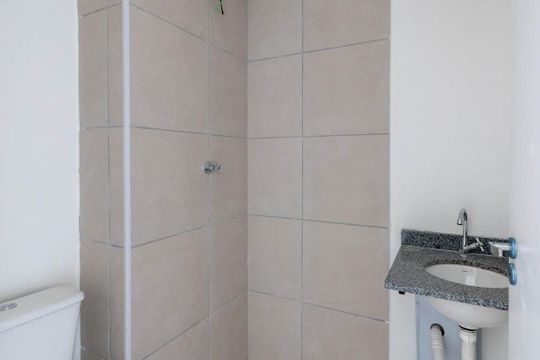 Banheiro de apartamento à venda com 2 quartos, 35m² em Campos Elíseos, São Paulo