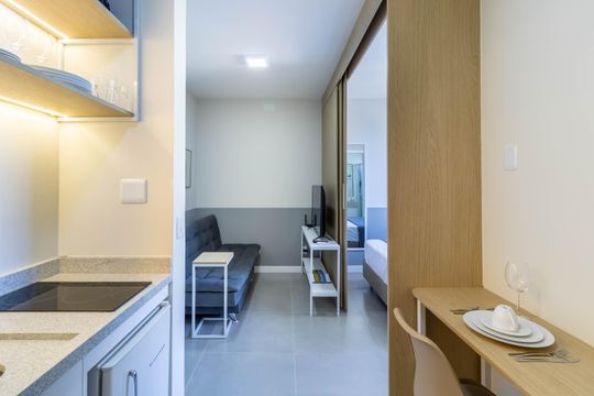 Apartamento para alugar com 1 quarto, 34m² em Centro, Florianópolis