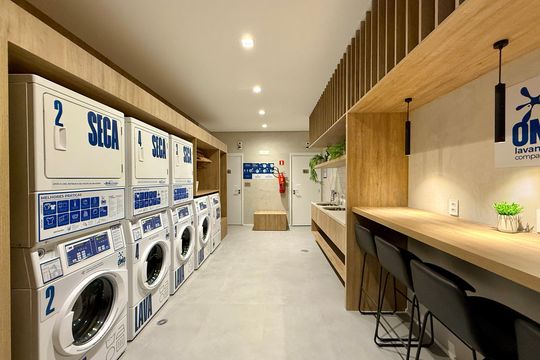 Lavanderia  de kitnet/studio à venda com 0 quarto, 29m² em Vila Santa Catarina, São Paulo