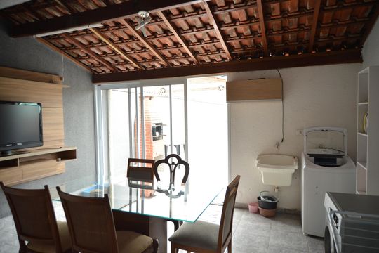 Área de Serviço de apartamento à venda com 2 quartos, 90m² em Vila Pires, Santo André