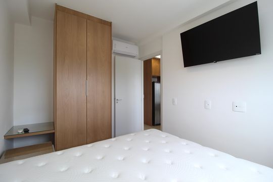 Quarto 2 de kitnet/studio para alugar com 2 quartos, 37m² em Moema, São Paulo