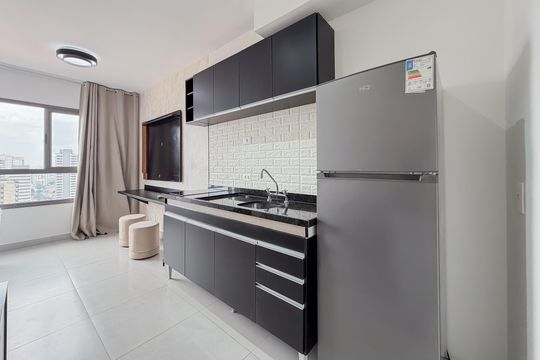 Cozinha de apartamento à venda com 1 quarto, 21m² em Cursino, São Paulo