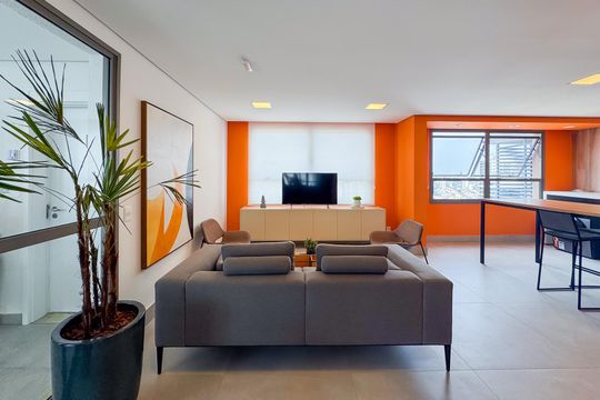 Área comum de apartamento à venda com 1 quarto, 21m² em Cursino, São Paulo