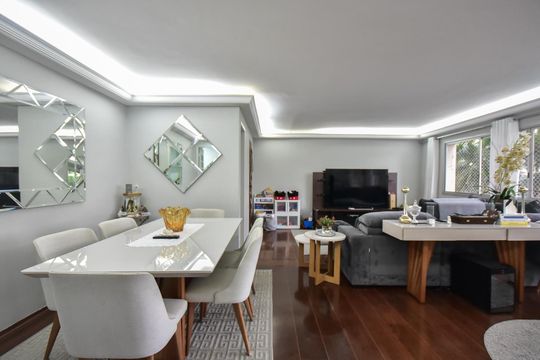Sala de apartamento para alugar com 4 quartos, 147m² em Jardim Ampliacao, São Paulo