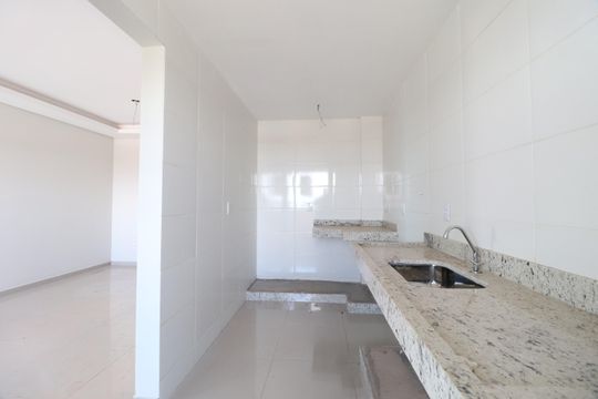 Cozinha de apartamento para alugar com 2 quartos, 70m² em Santa Mônica, Uberlândia