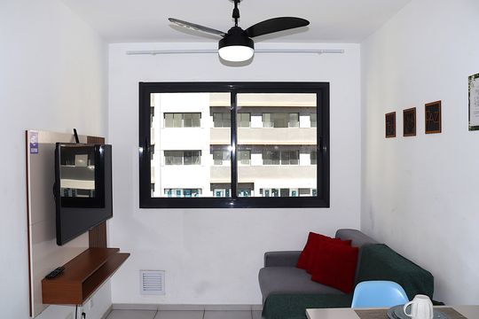 Sala de apartamento à venda com 2 quartos, 37m² em Bela Vista, São Paulo