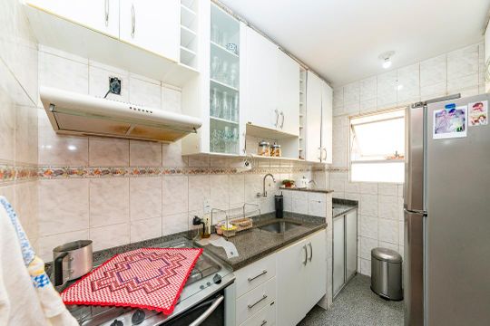 Cozinha de apartamento para alugar com 3 quartos, 65m² em Betânia, Belo Horizonte