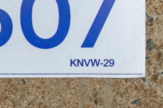placa instalada em 07/11/2025 com o código KNVW-29 de apartamento para alugar com 3 quartos, 65m² em Betânia, Belo Horizonte