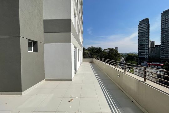 Varanda Quartos de apartamento para alugar com 3 quartos, 79m² em Butantã, São Paulo