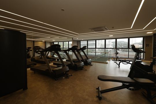 Área comum - Academia de apartamento para alugar com 1 quarto, 26m² em Vila Mariana, São Paulo
