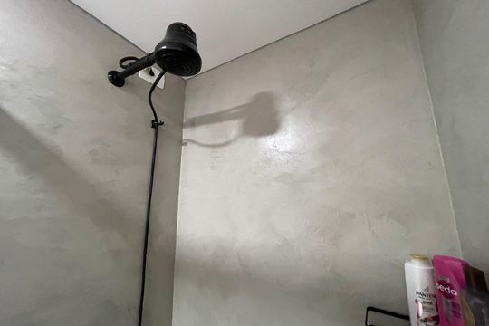 Banheiro da Suíte de apartamento à venda com 1 quarto, 27m² em Vila Butantã, São Paulo