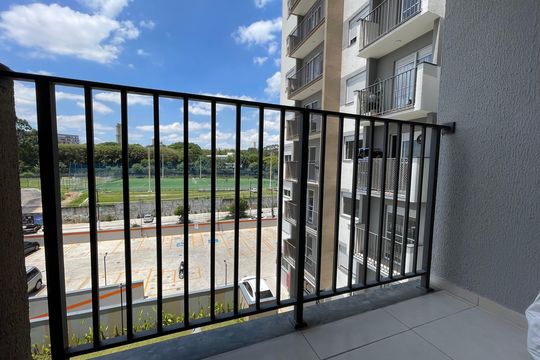 Varanda de apartamento à venda com 1 quarto, 27m² em Vila Butantã, São Paulo