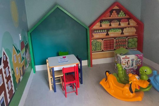 Área comum de apartamento para alugar com 2 quartos, 50m² em Santo Cristo, Rio de Janeiro
