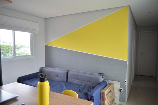 Sala de apartamento para alugar com 2 quartos, 120m² em Vila Guiomar, Santo André