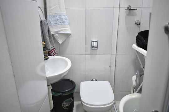 Banheiro da Suíte de apartamento à venda com 3 quartos, 88m² em Vila da Saúde, São Paulo