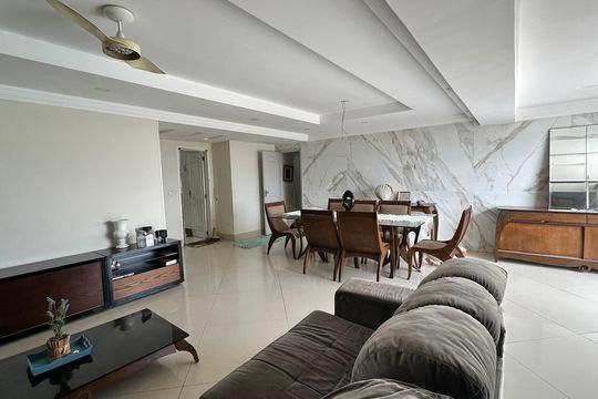 Sala de apartamento à venda com 3 quartos, 240m² em Recreio dos Bandeirantes, Rio de Janeiro