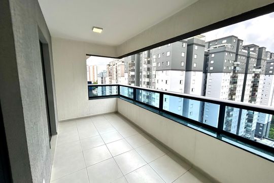 Varanda da Sala de apartamento à venda com 3 quartos, 89m² em Vila Augusta, Guarulhos