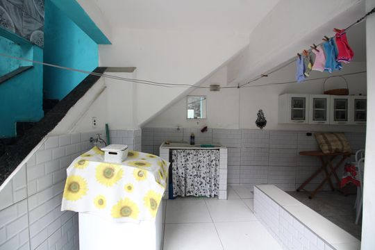 Área de Serviço de casa à venda com 4 quartos, 200m² em Curicica, Rio de Janeiro