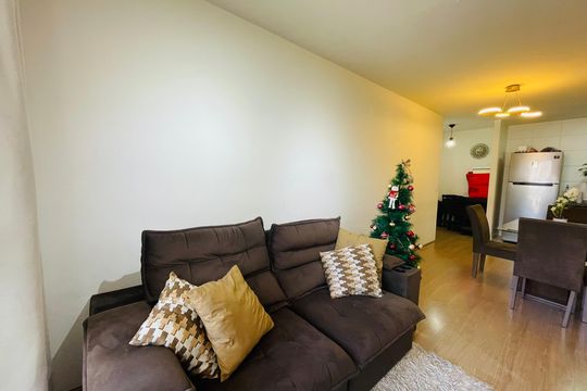 Sala de apartamento à venda com 3 quartos, 75m² em Picanço, Guarulhos