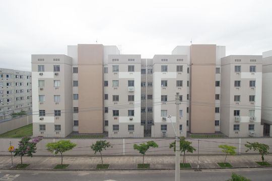 Vista do Quarto 2 de apartamento à venda com 2 quartos, 44m² em Campo Grande, Rio de Janeiro