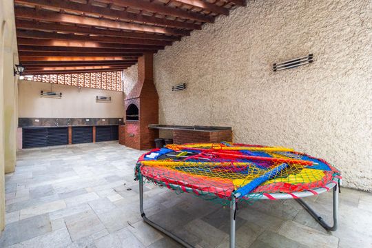 Área comum - Churrasqueira de apartamento à venda com 4 quartos, 168m² em Paraíso, São Paulo