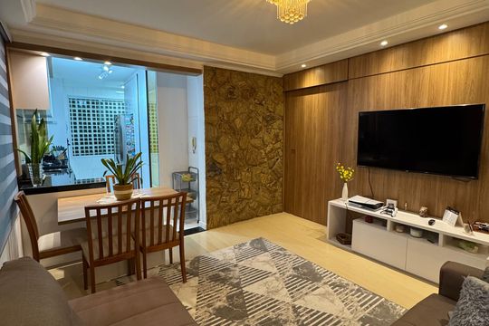 Sala de apartamento à venda com 3 quartos, 70m² em Vila Joao Jorge, Campinas